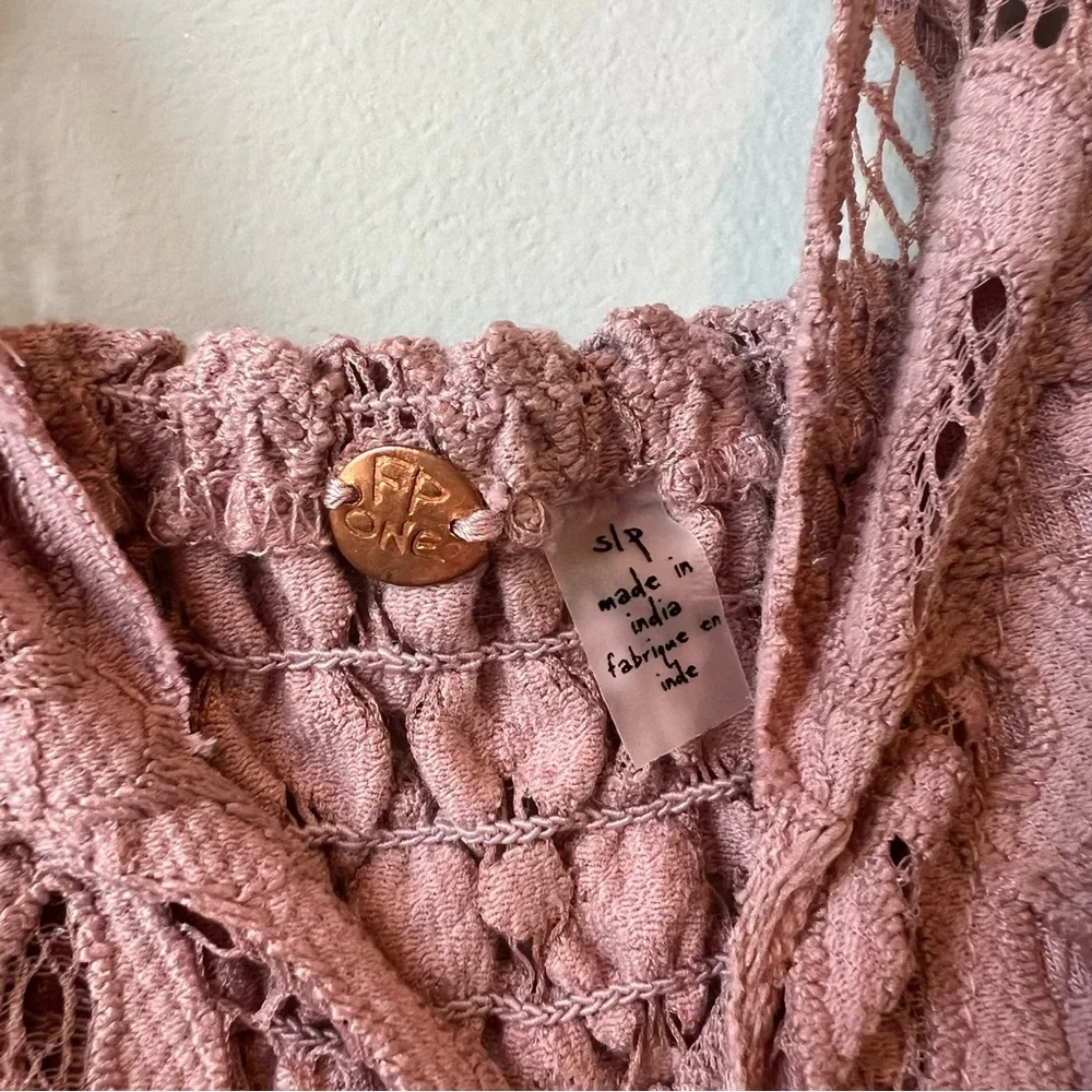 NWT Free People Adella Cami | Mauve | Size Small | Intimately by FP - Picture 7 of 14